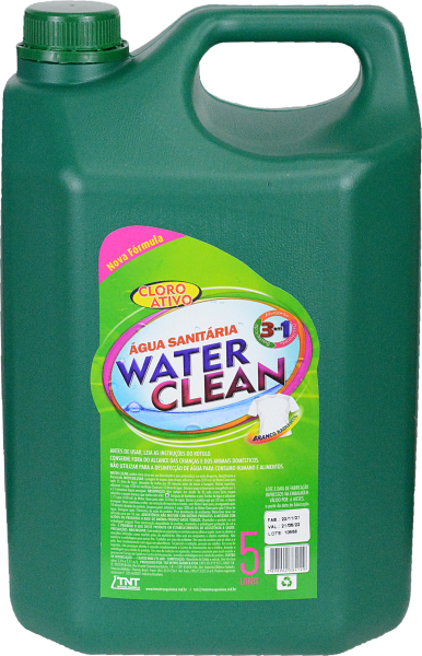 AGUA SANIT WATER CLEAN CLORO ATIVO 5 L