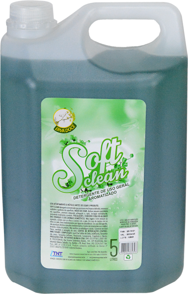 DET AROMATIZADO SOFT CLEAN ERVA DOCE 5 L