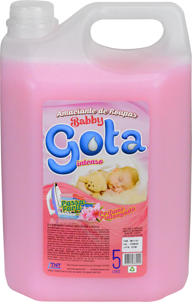 AMACIANTE BABBY GOTA INTENSO ROSA 5 L