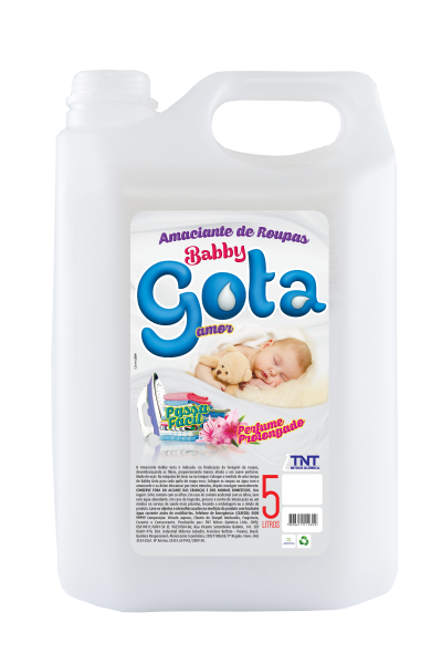 AMACIANTE BABBY GOTA AMOR  BRANCO 5 L